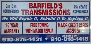 Transmission Repair in Raeford, NC
